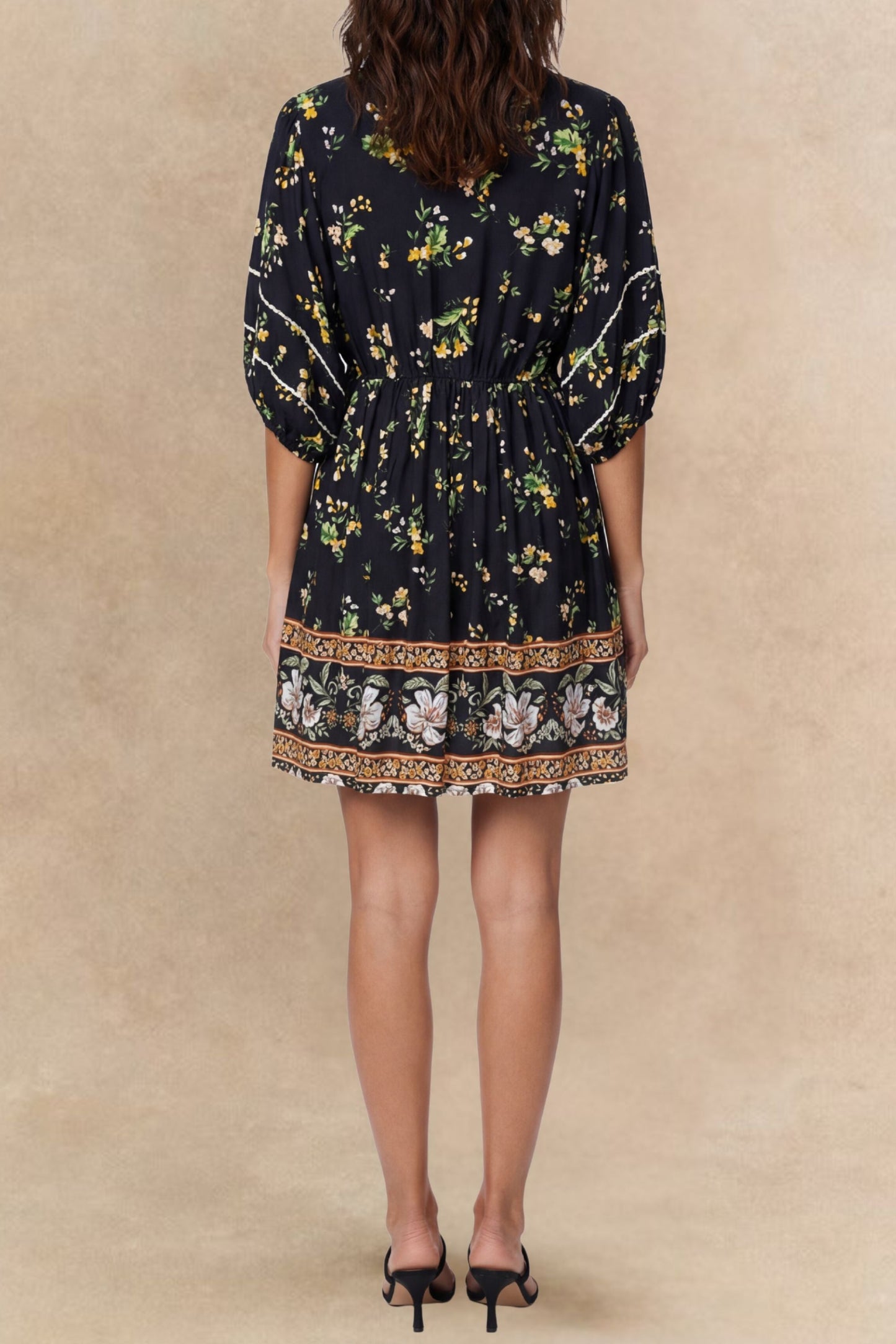 PRE-SALE | Brigitta Printed Boho Dress