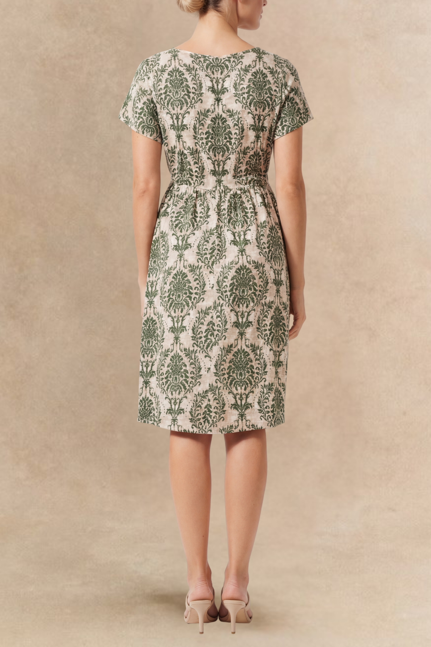 Celia Green Short Printed Dress