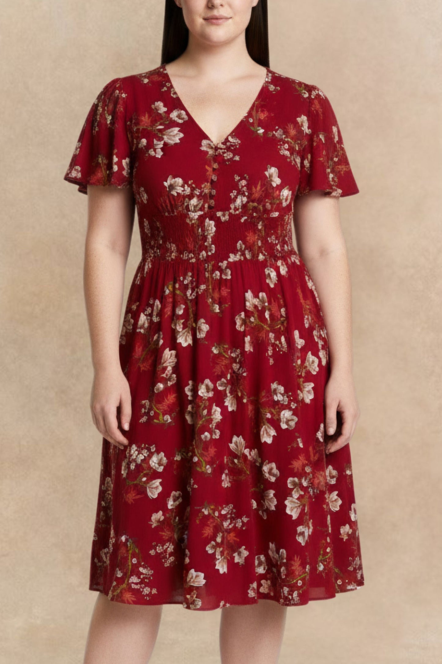 Babette Floral Smocked Dress