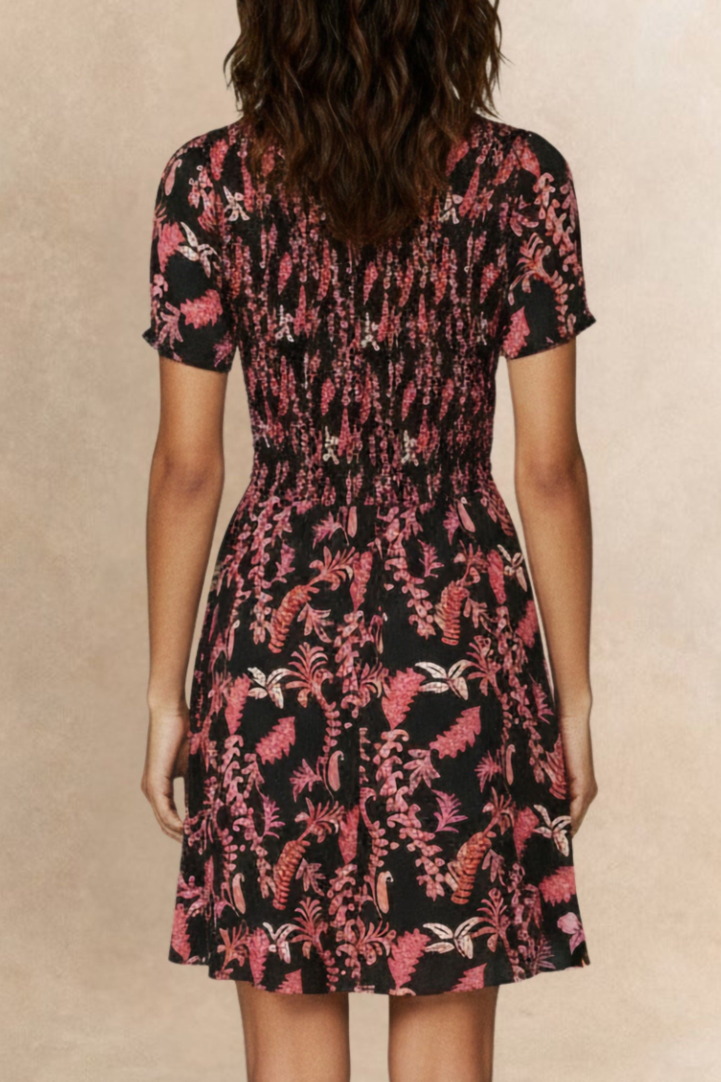 Rosalie Paisley Short Dress