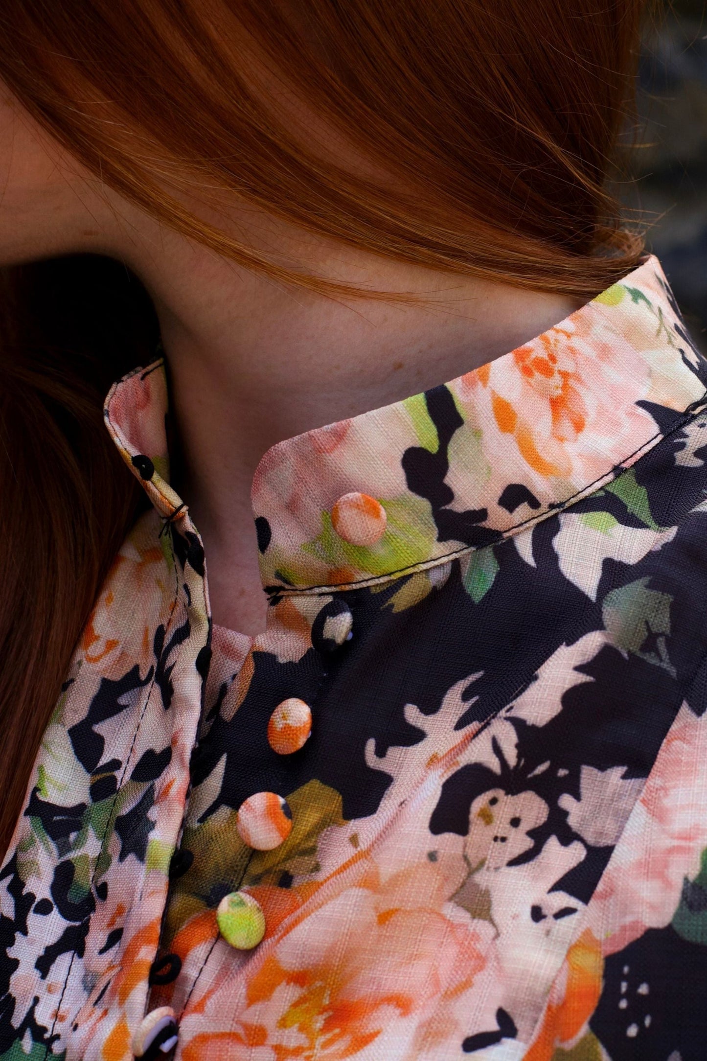 Isabella Black Floral Fit & Flare Dress