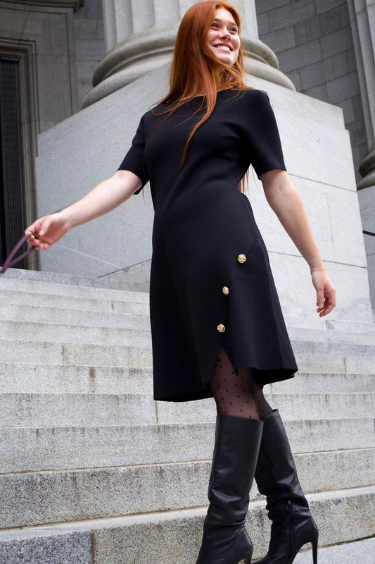 Cleo Stretch A-Line Dress