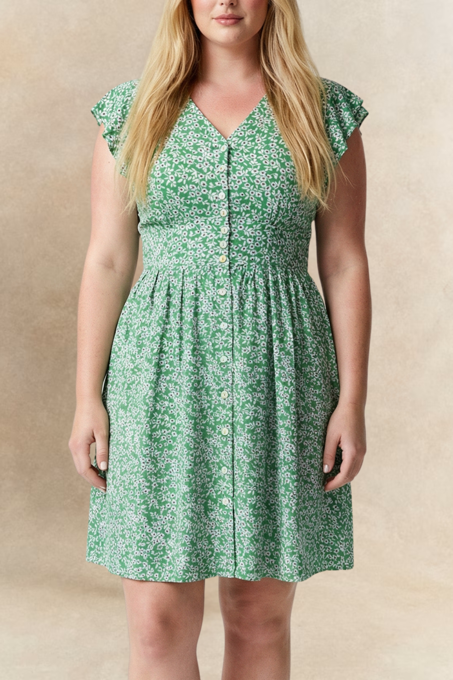 Alma Dress Short Ditsy Floral