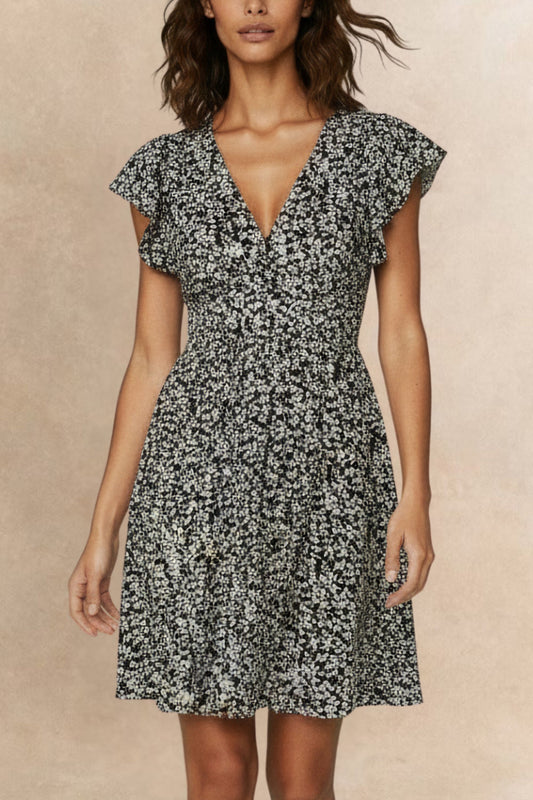 Alma Dress Short Ditsy Floral