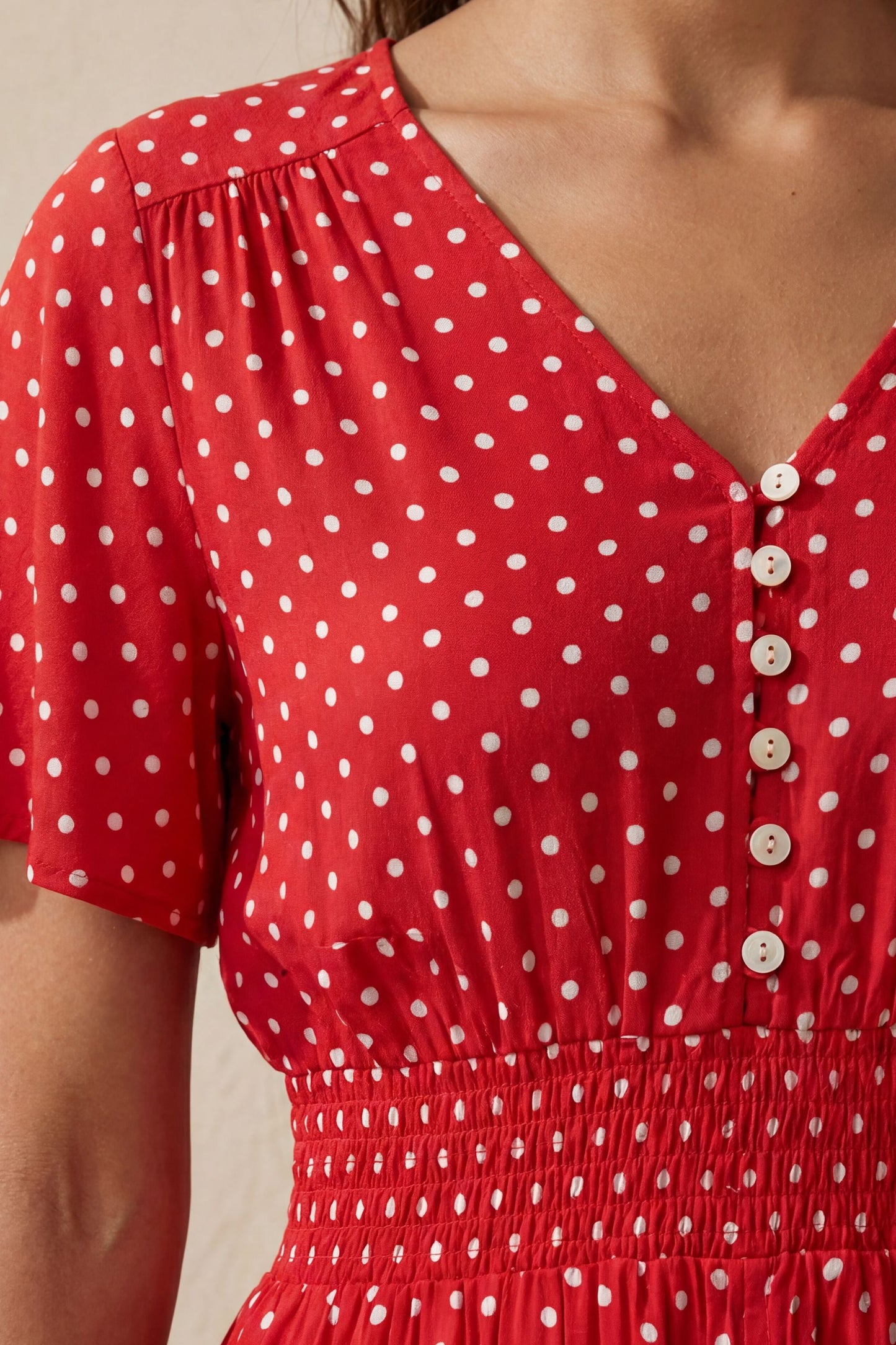 Antoinette Polka Dots Dress