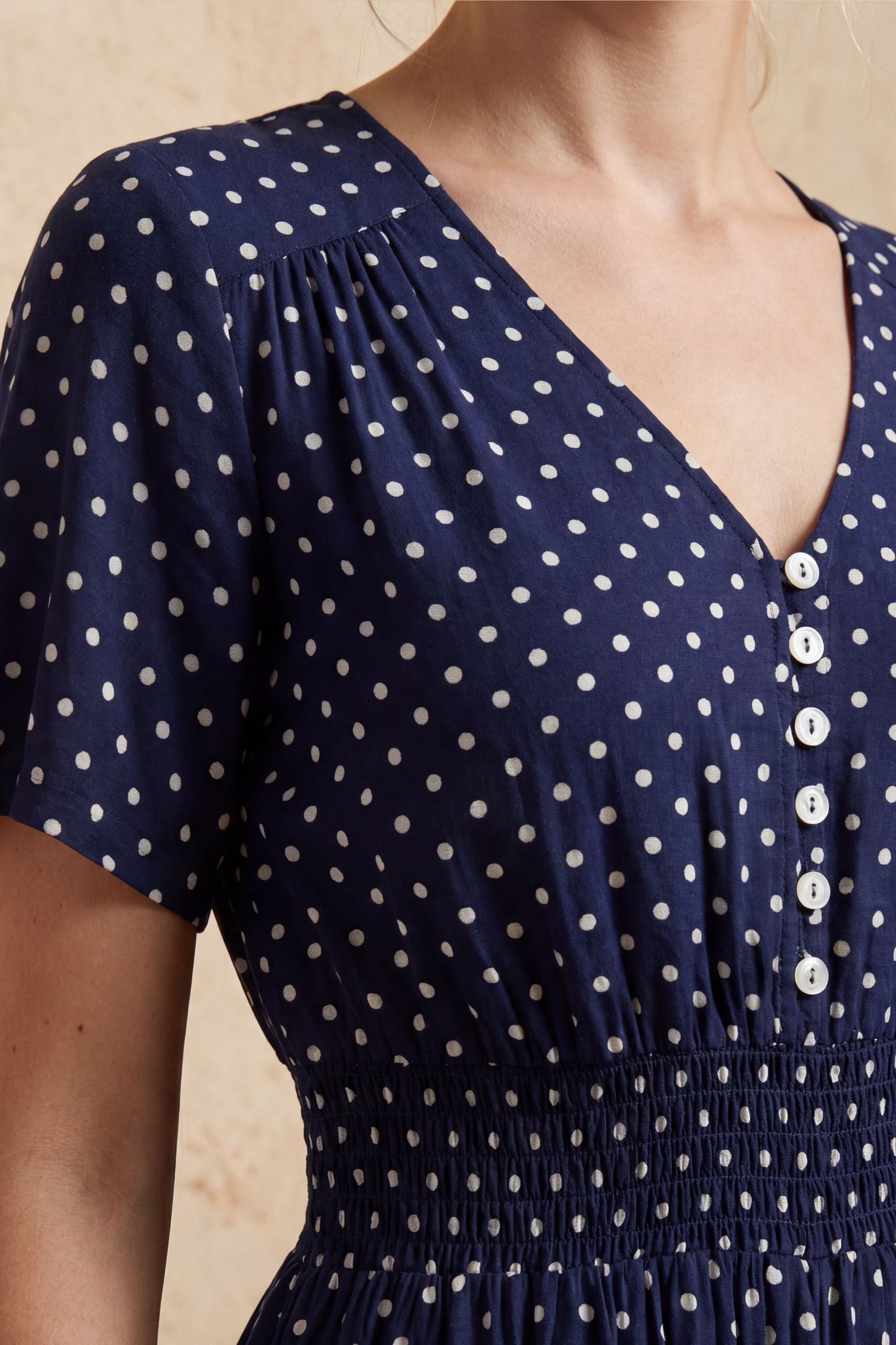 Antoinette Polka Dots Dress