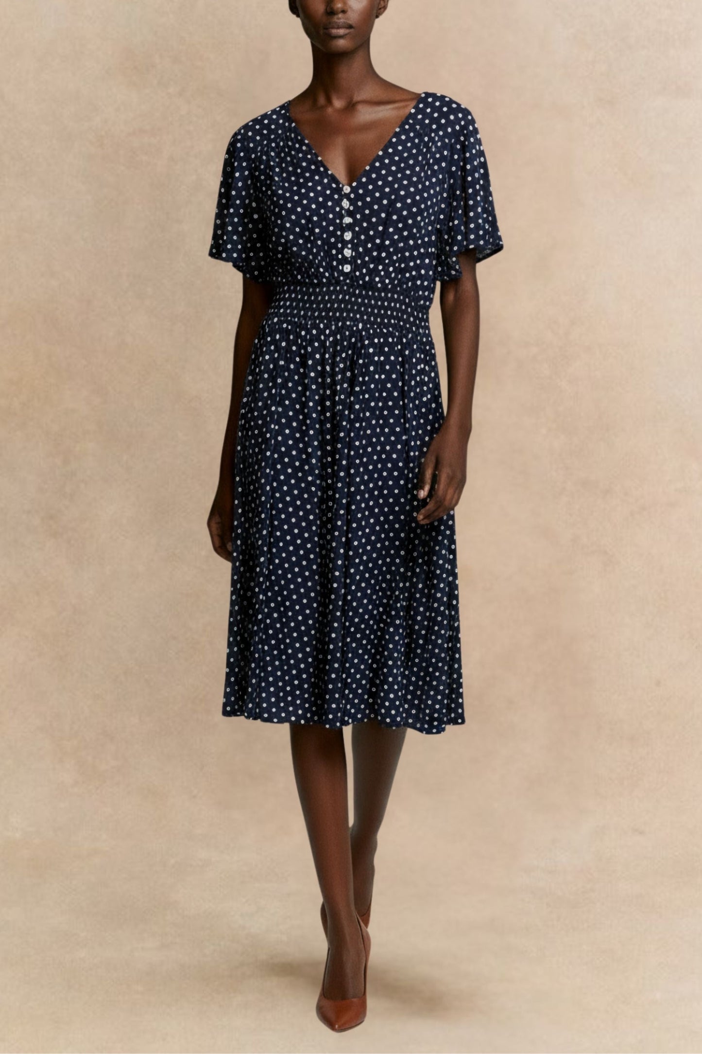 Antoinette Polka Dots Dress