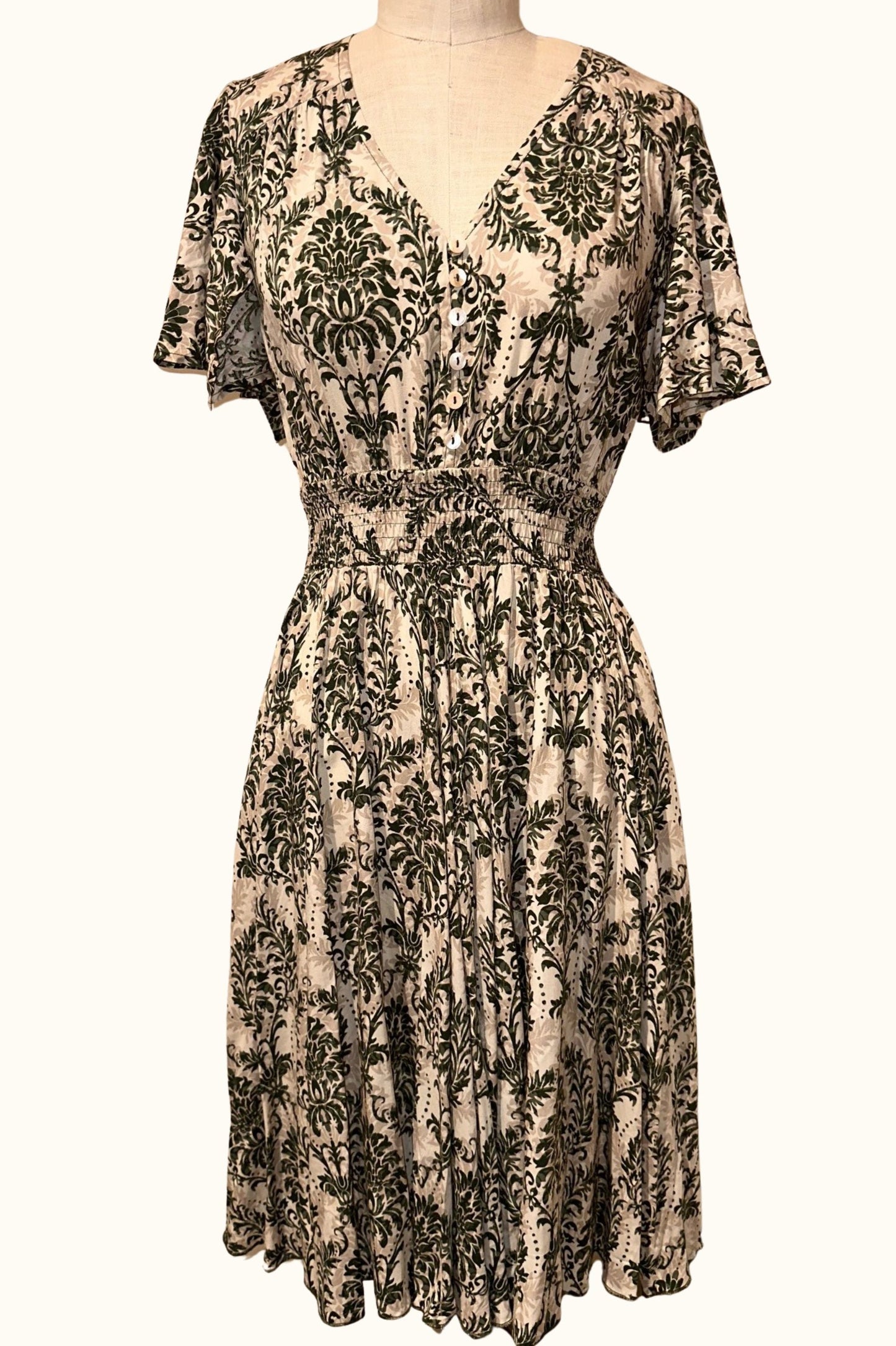 Babette Floral Smocked Dress