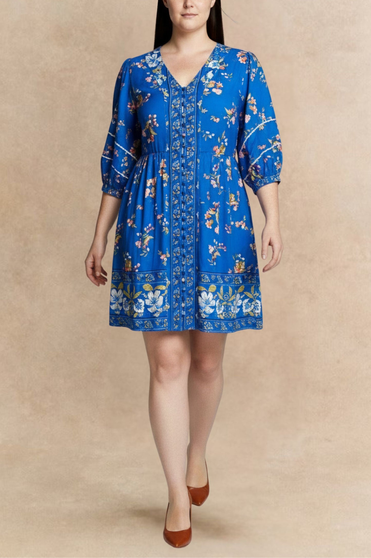 PRE-SALE | Brigitta Printed Boho Dress