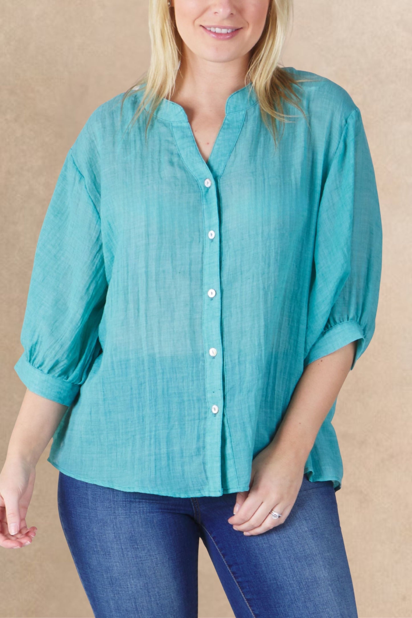 PRE-SALE | Roxanne Oversized Shirt Semi-Sheer Cotton Blend