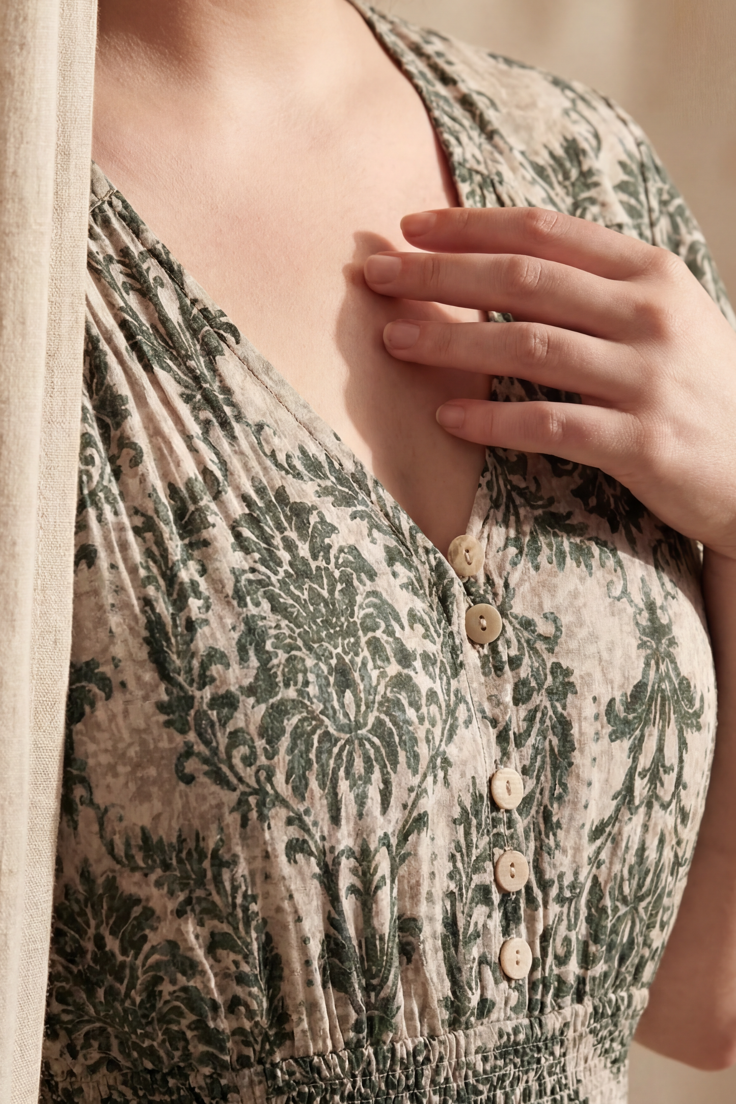 Lorie Floral Smocked Dress
