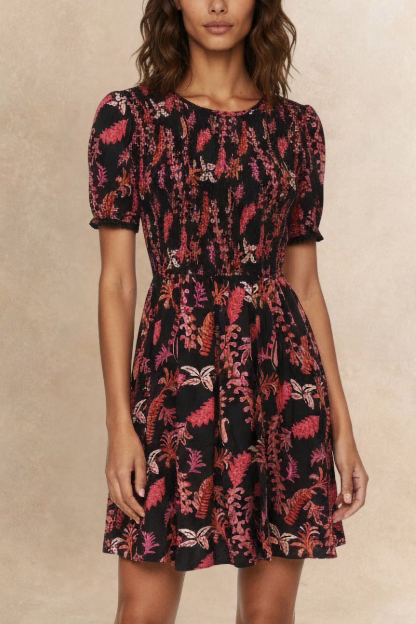 Rosalie Paisley Short Dress