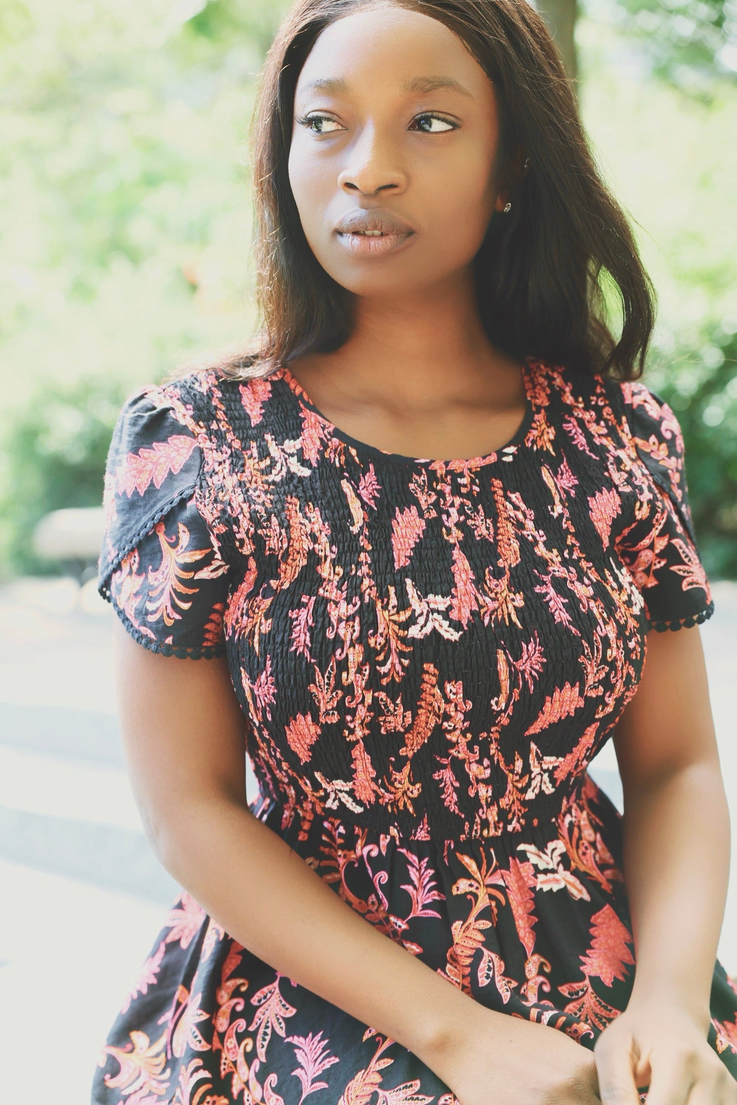 Rosalie Paisley Short Dress