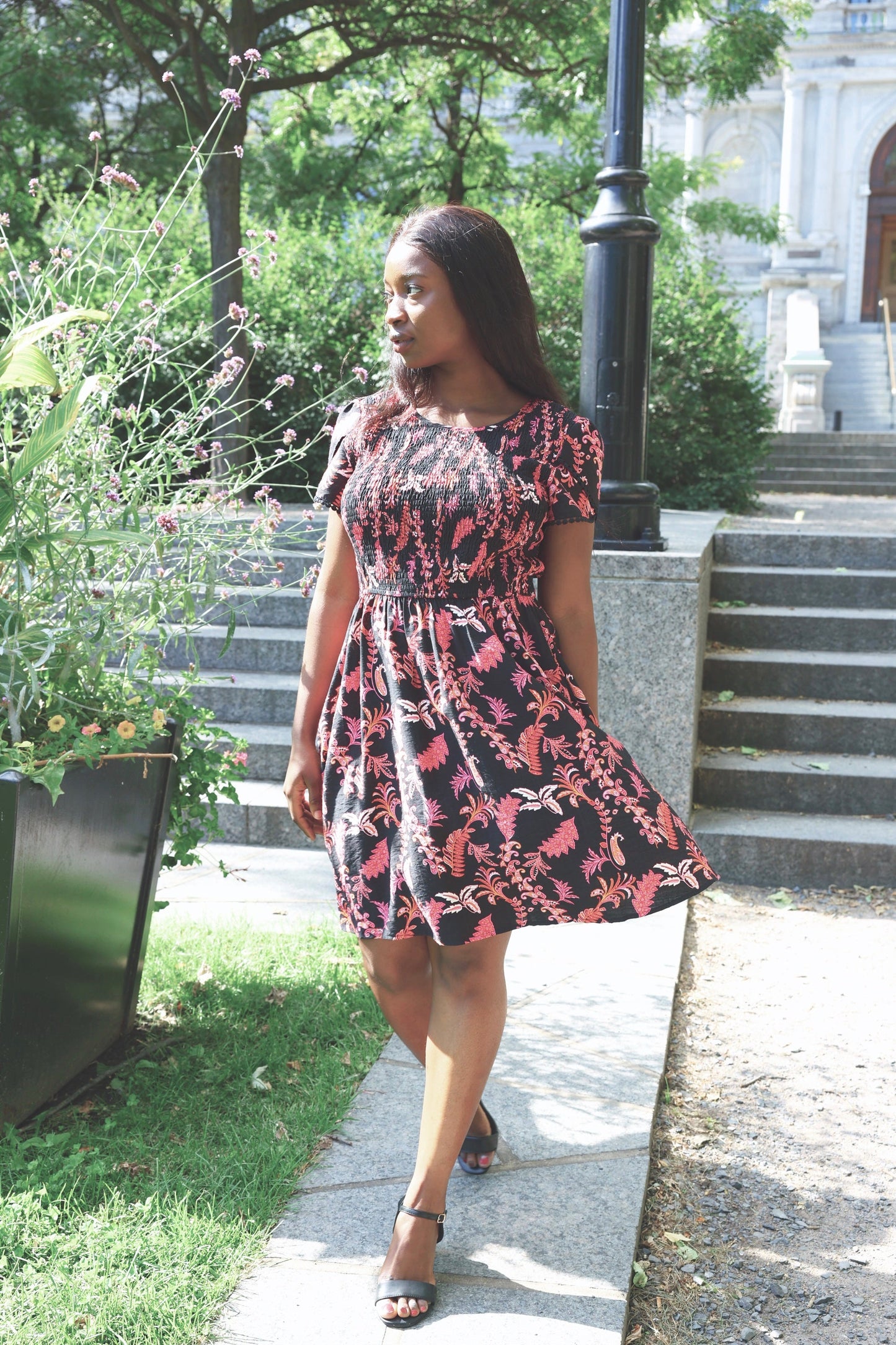 Rosalie Paisley Short Dress