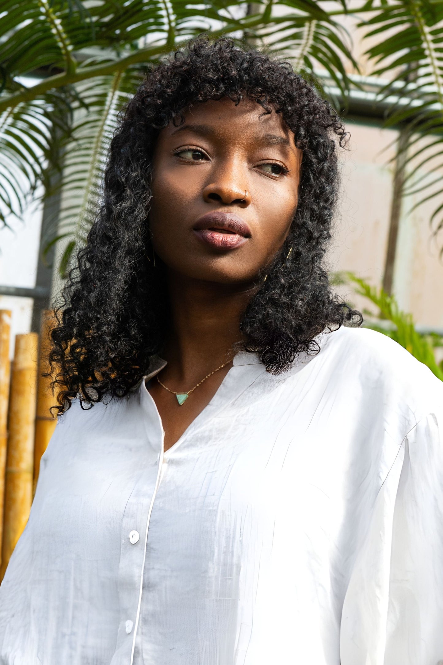 PRE-SALE | Roxanne Oversized Shirt Semi-Sheer Cotton Blend