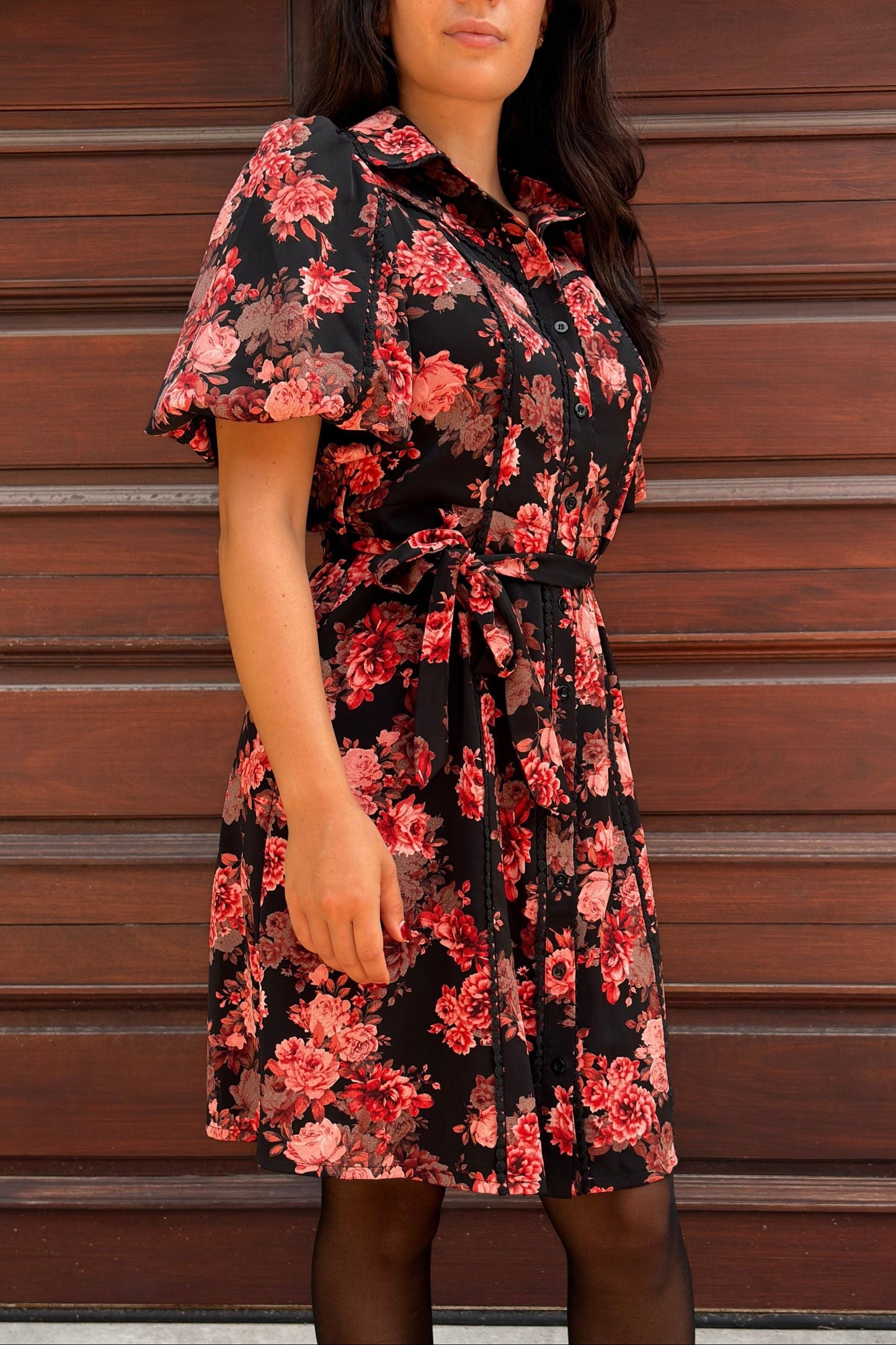 Ruby Floral Shirt Dress