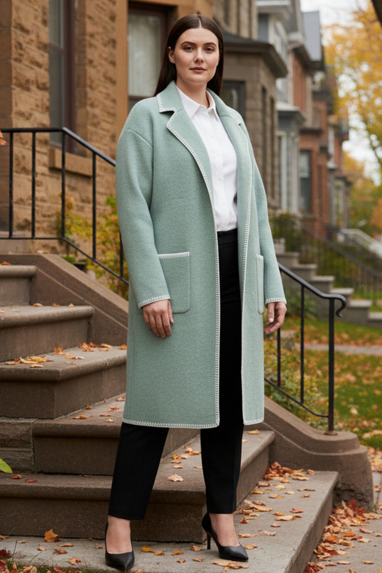 Solana Knit Cardigan Long Open-Front