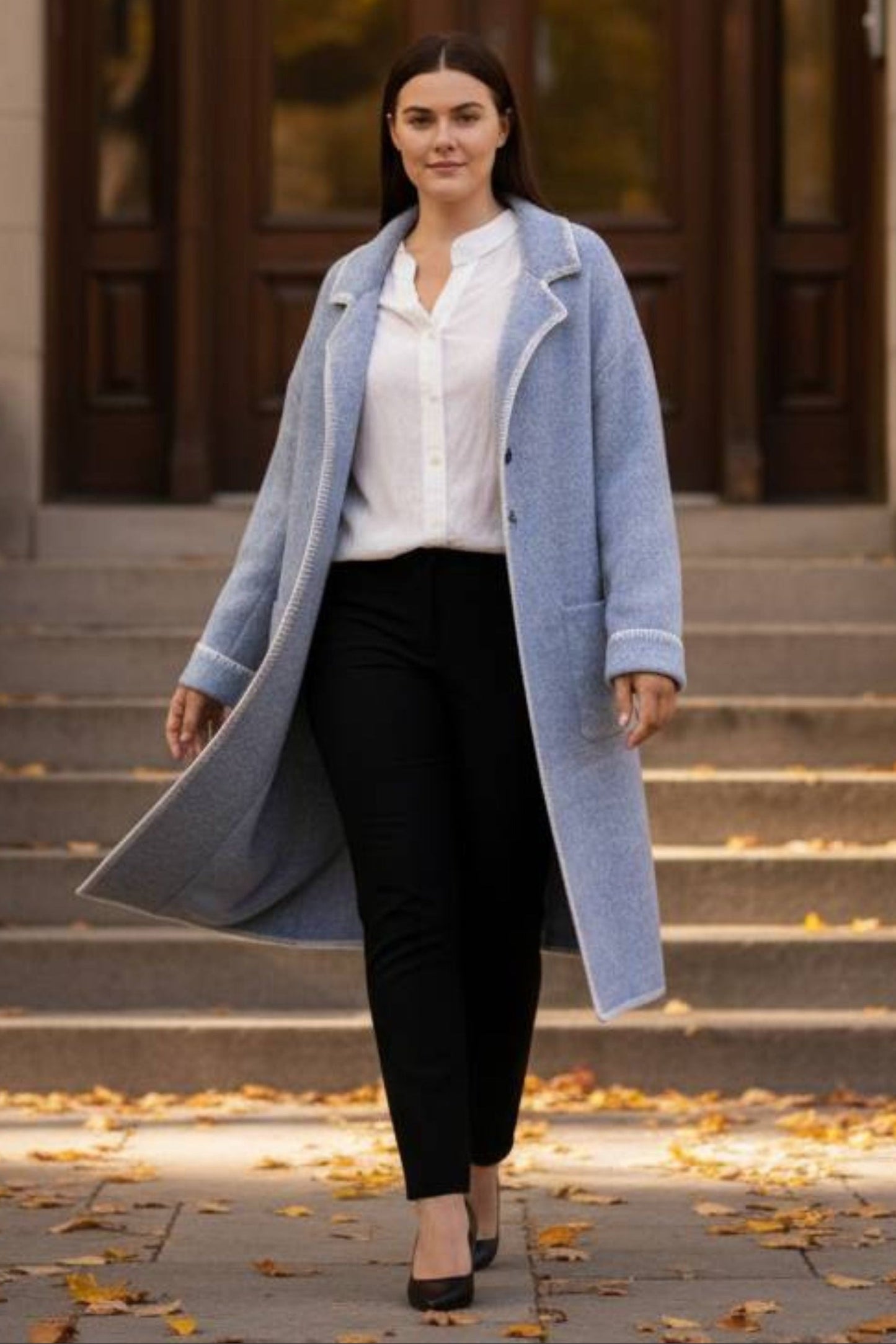 Solana Knit Cardigan Long Open-Front