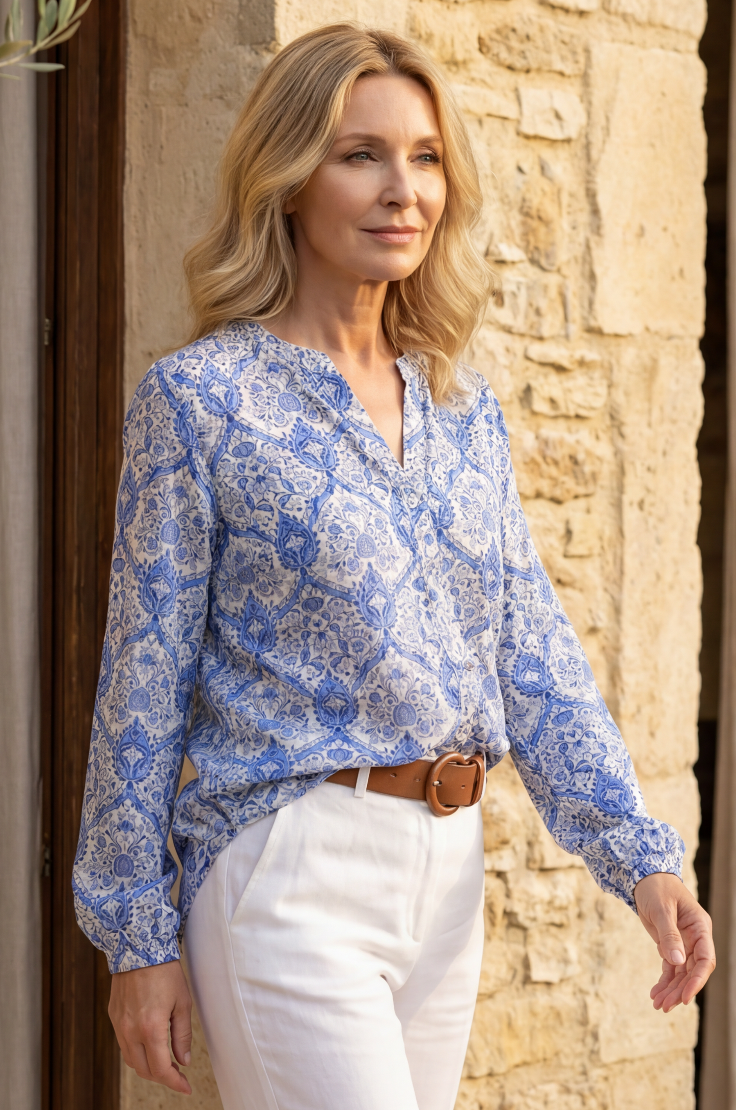 Stella Floral Print Blouse