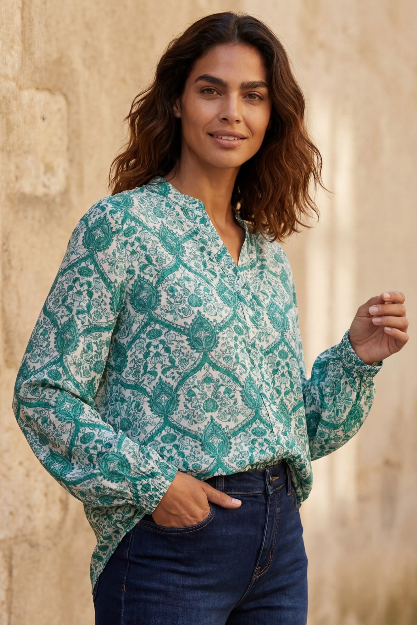 Stella Floral Print Blouse