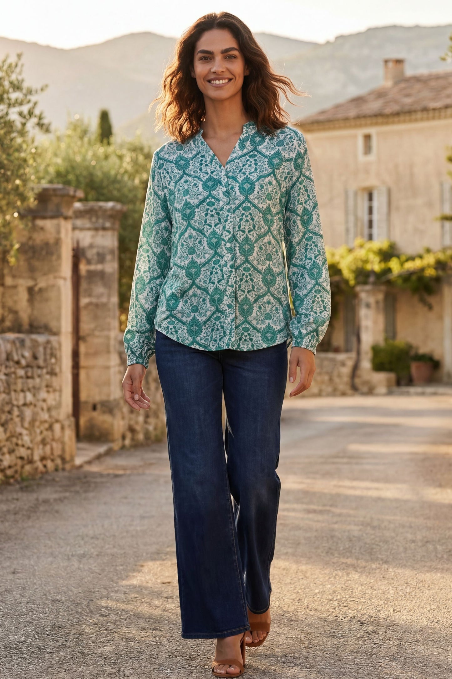 Stella Floral Print Blouse