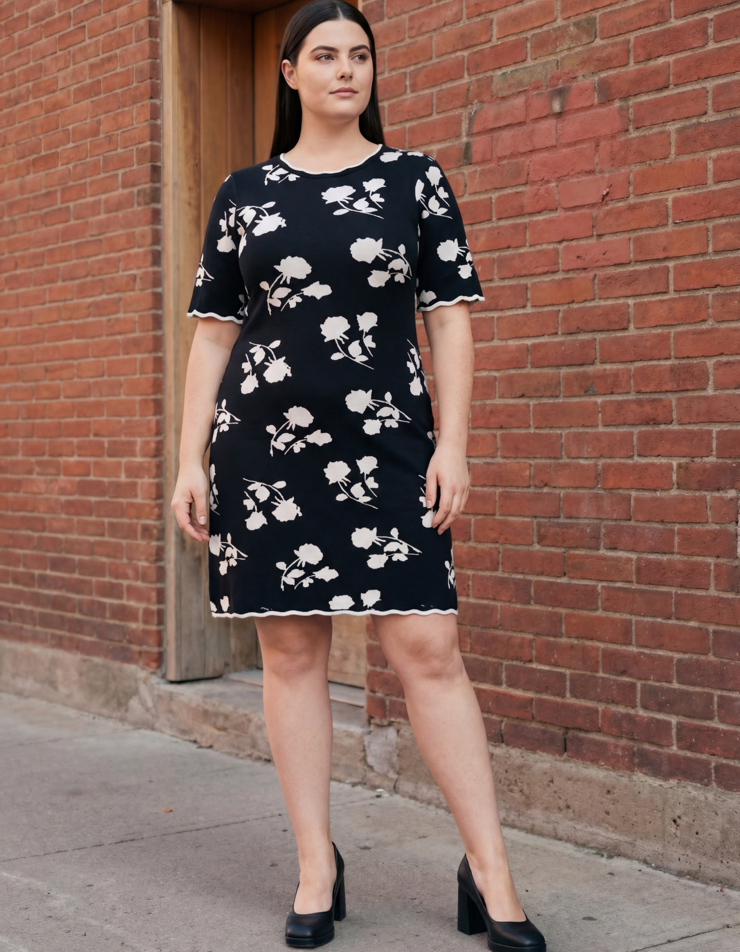 Suzanna Floral Knit Dress