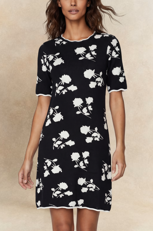 Suzanna Floral Knit Dress