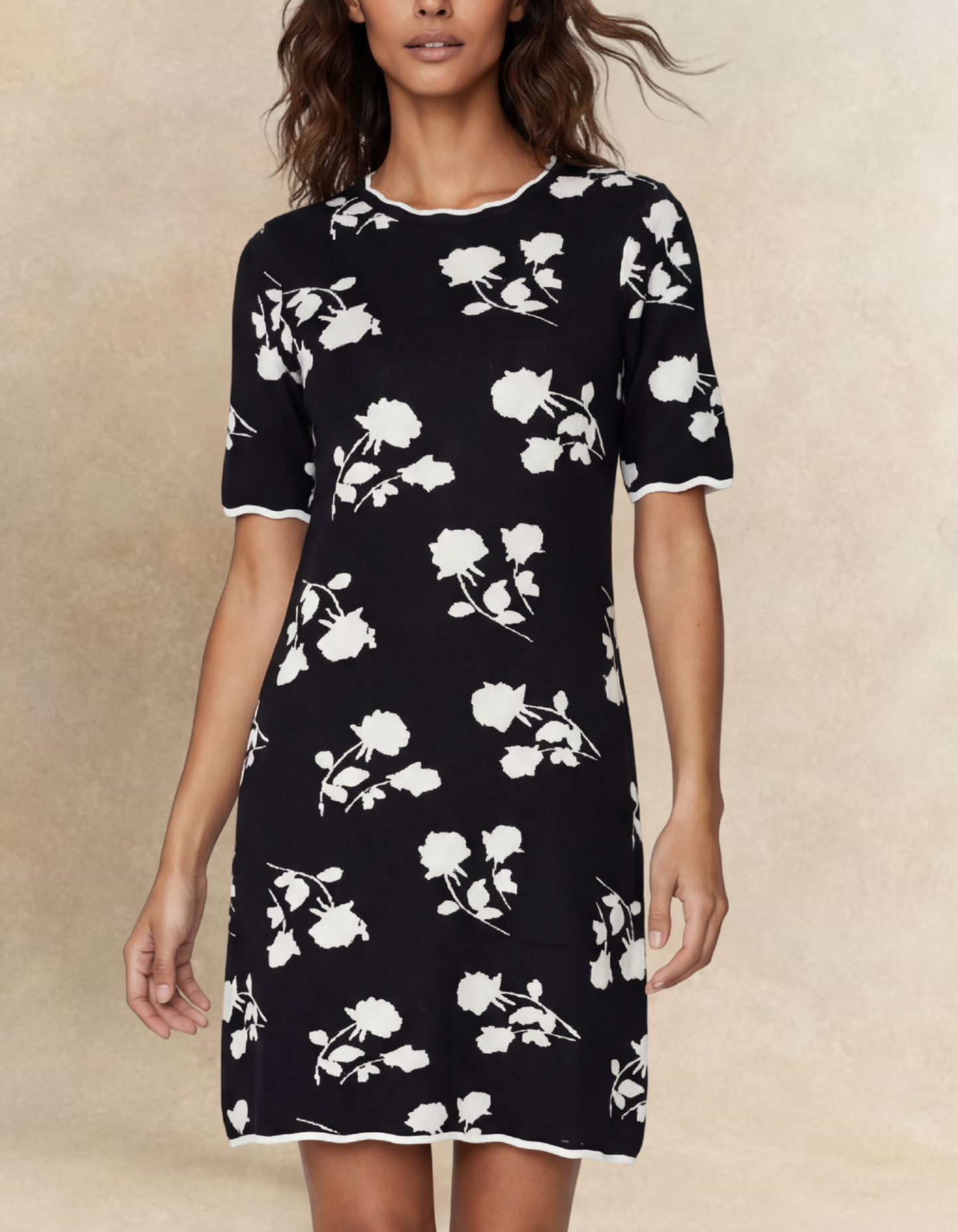 Suzanna Floral Knit Dress