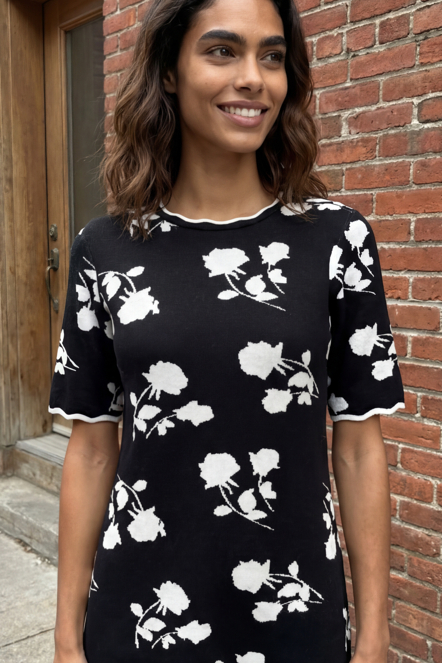 Suzanna Floral Knit Dress