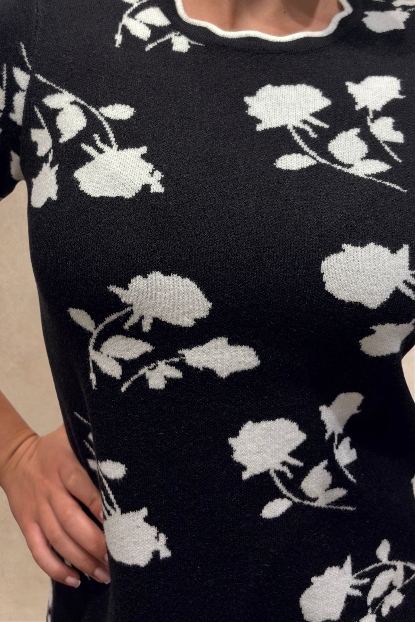 Suzanna Floral Knit Dress