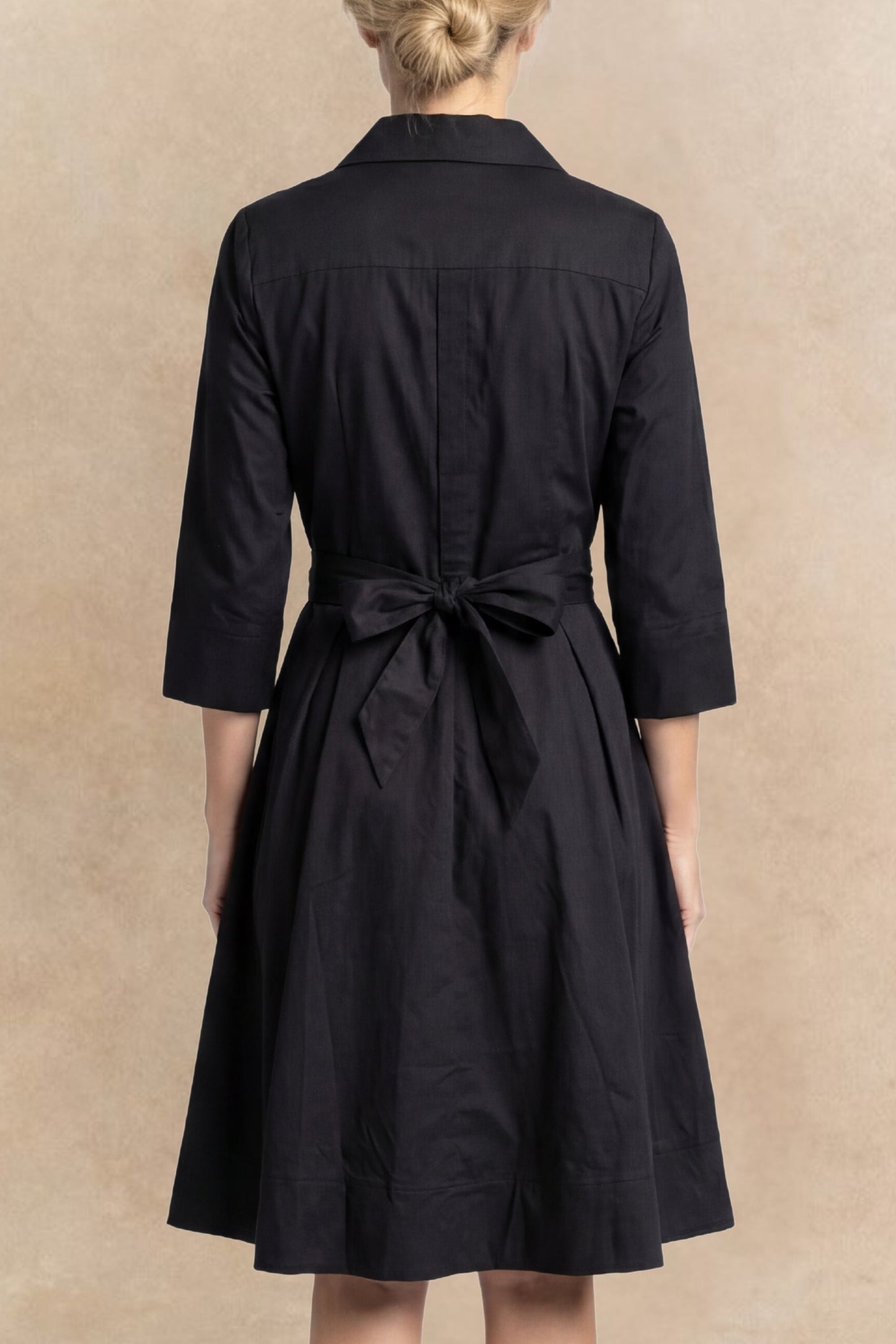 Tessa Solid Shirt Dress