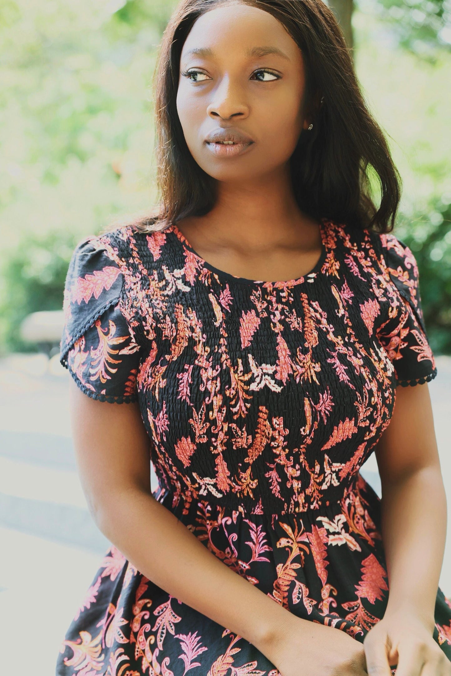 Rosalie Paisley Short Dress