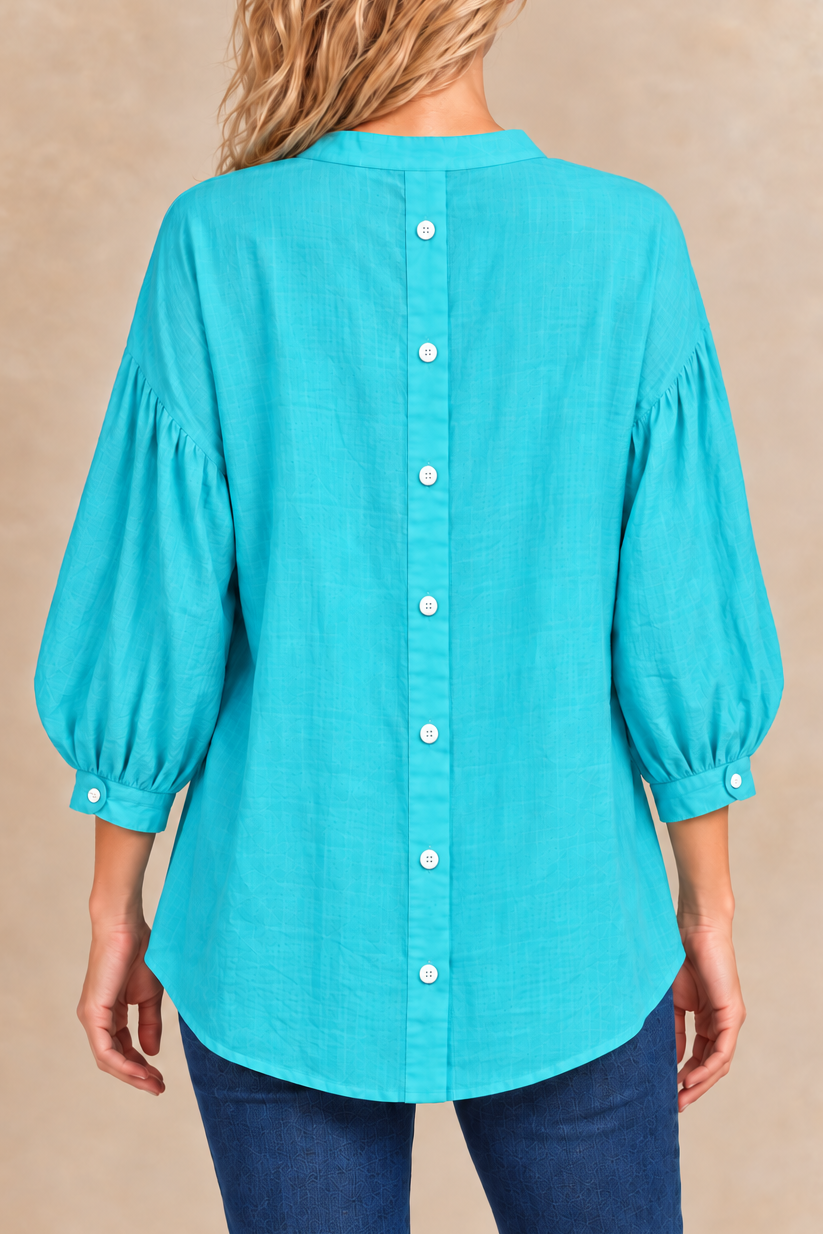 Roxanne | Oversized Cotton-Blend Shirt